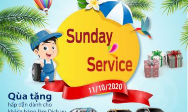 Sunday Service Ngày 11/10/2020 , 18/10/2020, 25/10/2020 tháng 10 năm 2020