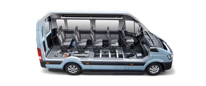Nội thất Hyundai Solati