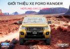 Sự kiện bán hàng trực tuyến "Live the Ranger Life - Giới thiệu Ford Ranger "