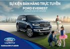 Sự kiện Bán hàng trực tuyến - Ford Everest