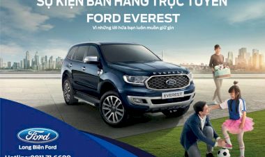 Sự kiện Bán hàng trực tuyến - Ford Everest