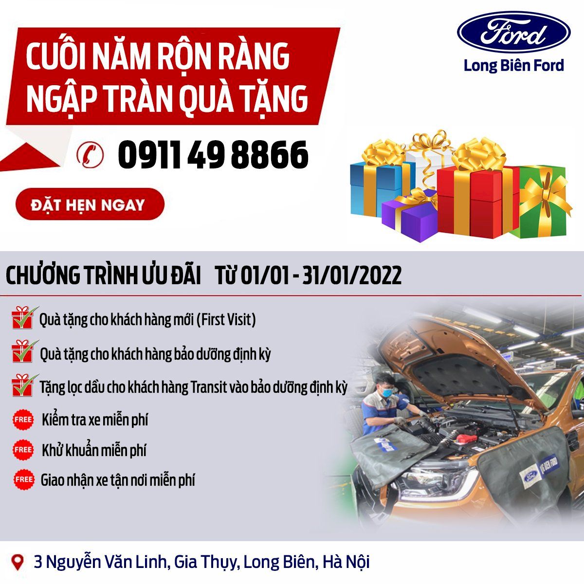 CUỐI NĂM RỘN RÀNG, NGẬP TRÀN QUÀ TẶNG