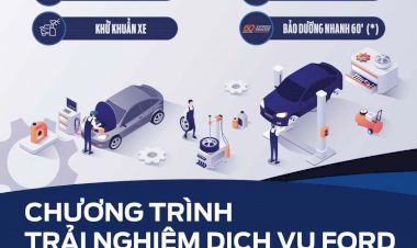 CHƯƠNG TRÌNH TRẢI NGHIỆM DỊCH VỤ FORD