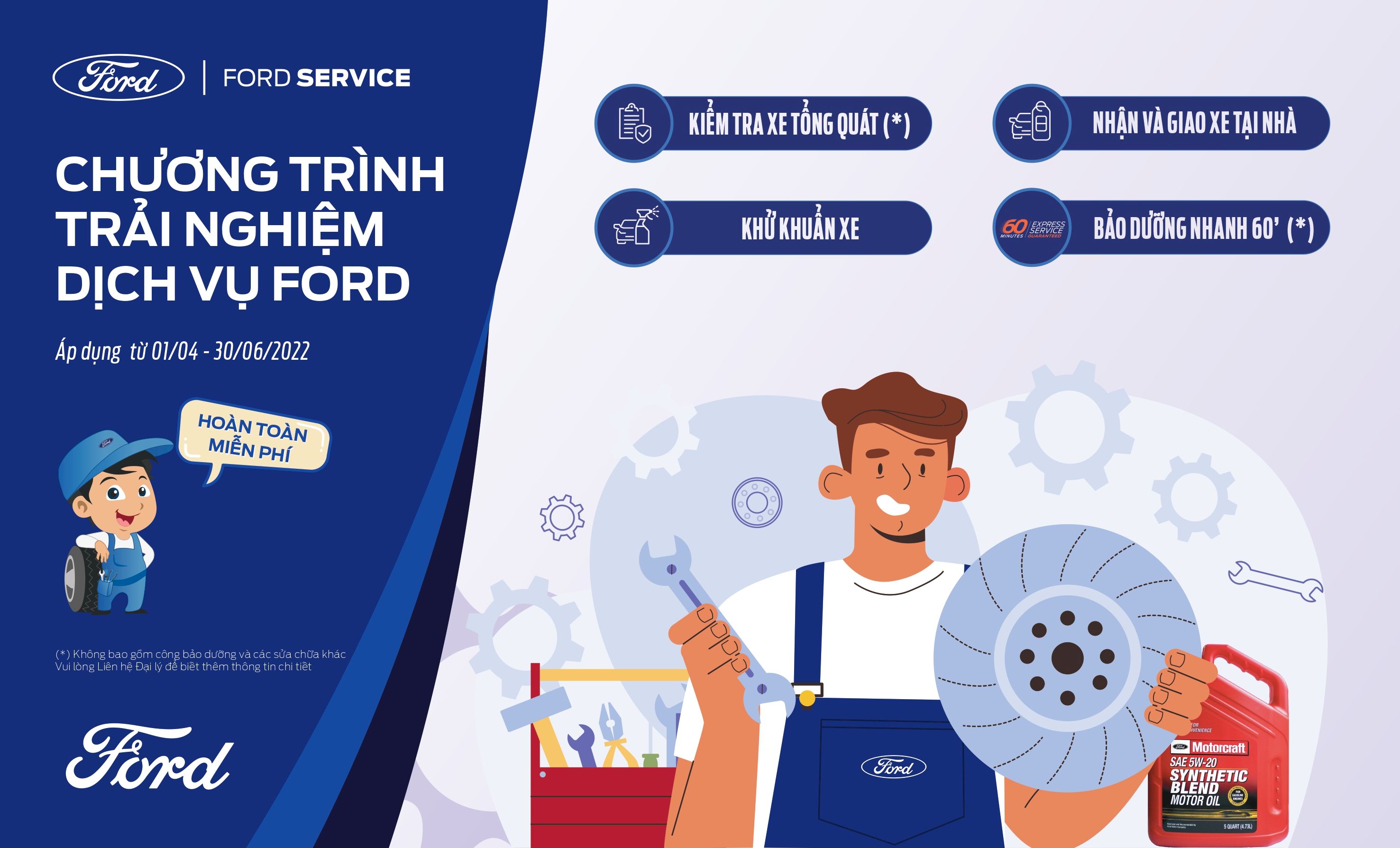 CHƯƠNG TRÌNH TRẢI NGHIỆM DỊCH VỤ