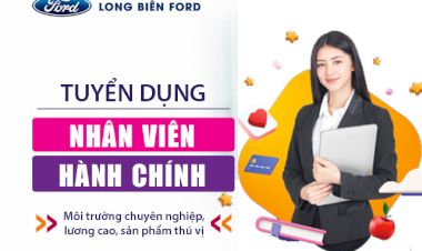 TUYỂN DỤNG NHÂN VIÊN HÀNH CHÍNH DỊCH VỤ THÁNG 11/2024