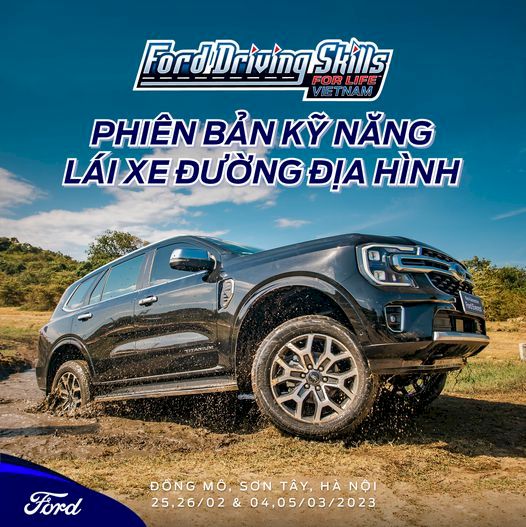 Ford Driving Skills for Life – Kỹ năng Lái xe đường Địa hình