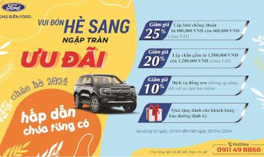 VUI ĐÓN HÈ SANG - NGẬP TRÀN ƯU ĐÃI