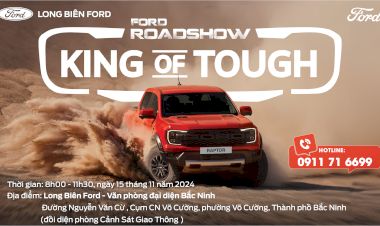 TRẢI NGHIỆM LÁI THỬ XE FORD TẠI BẮC NINH