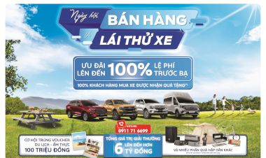NGÀY HỘI LÁI THỬ & BÁN HÀNG FORD – PHIÊU HÈ CÙNG FORD - TỰ DO SỐNG CHẤT!