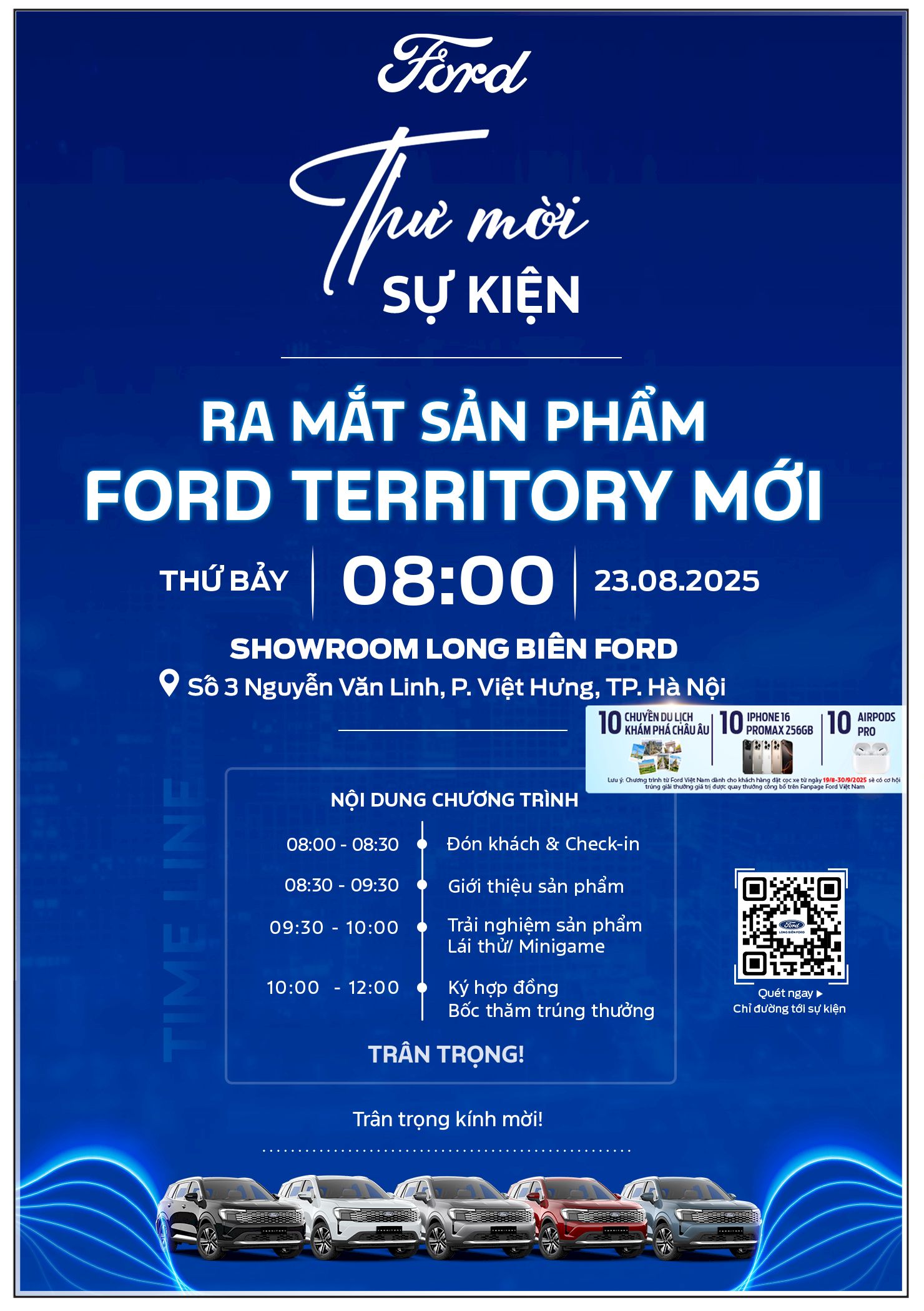 THƯ MỜI THAM DỰ SỰ KIỆN RA MẮT