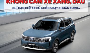 Hà Nội không “cấm” xe xăng, dầu – Chỉ hạn chế xe cũ không đạt chuẩn