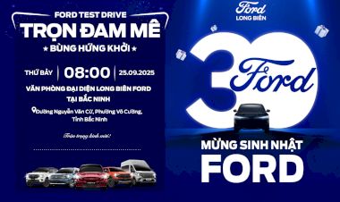 THƯ MỜI THAM DỰ SỰ KIỆN LÁI THỬ XE TẠI BẮC NINH