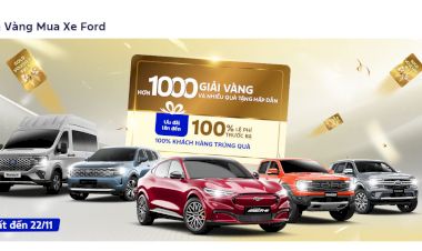 Ford Và Hệ Thống Đại Lý Triển Khai Chương Trình Khuyến Mãi Tháng 11/2025 “Thời Điểm Vàng Mua Xe Ford”