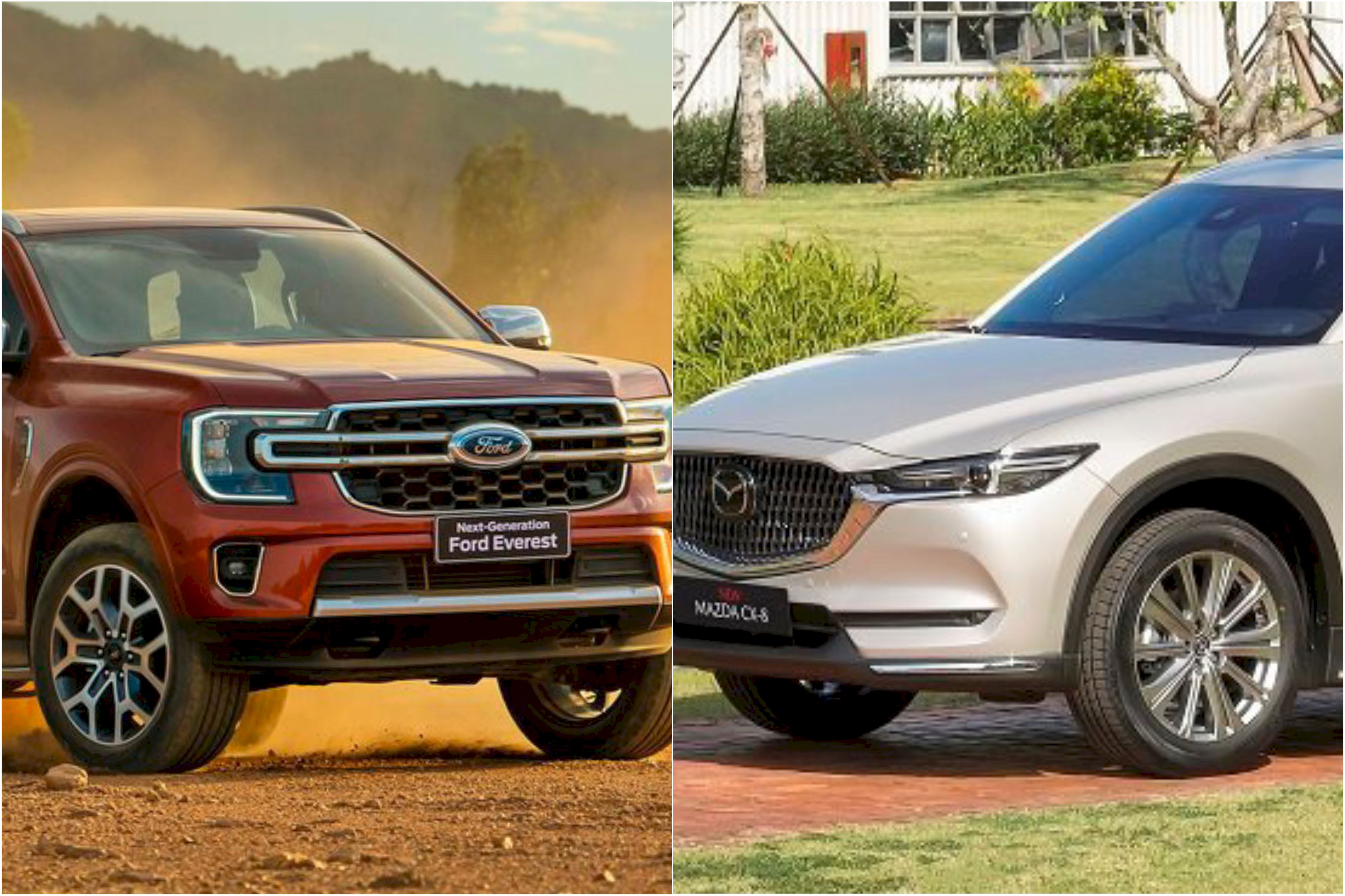 So sánh Ford Everest và Mazda CX-8: Hai lựa chọn nổi bật trong phân khúc SUV