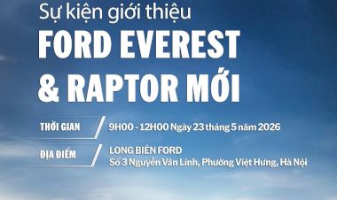 SỰ KIỆN RA MẮT BOM TẤN FORD 2026