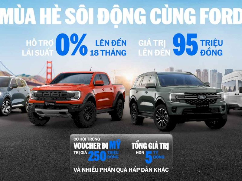 Mùa Hè Sôi Động Cùng Ford